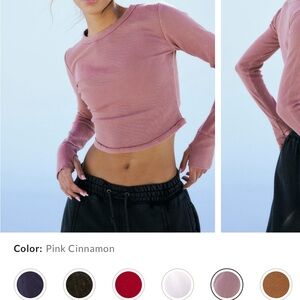 FP Movement Ribbed Long Sleeve Baby Tee